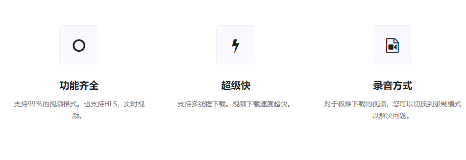 CoCoCut：网页视频下载神器，支持mus38和hls直播，支持录屏！